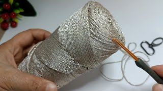 Soooo new invention Ive never seen this crochet stitch technique before [upl. by Nylsirk]