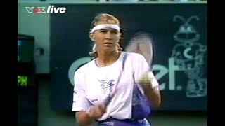 Steffi Graf vs Kimiko Date Miami 1994 QF [upl. by Chaffinch286]