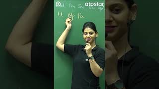 Actinides को याद करने की मजेदार Trick 🔥 reels shorts cbse [upl. by Alemap892]