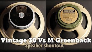 Celestion Vintage 30 Vs Greenback speaker mix Extended version [upl. by Christiansen370]