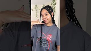 BRAIDS HAIRSTYLES for black women ⭐️ braids braidstyles shorts [upl. by Draillih201]