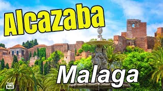 Alcazaba MALAGA virtual walking tour 🇪🇸winter 2024 Spain [upl. by Gardell]