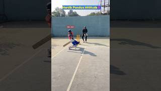 Hardik Pandya Aura 999…😈Attitude vs notanki😅 shorts cricket [upl. by Eerhs752]