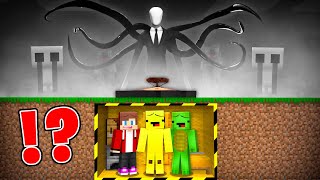 The Deadliest Fog vs Doomsday Bunker JJ and Mikey and Banana in Minecraft  Maizen [upl. by Ahselak333]