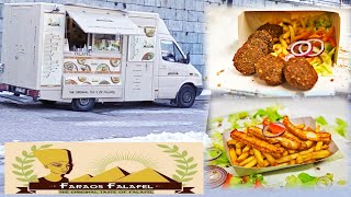 lets go food truck tour in Sweden 04 Faraos Falafel Uppsala [upl. by Catina413]