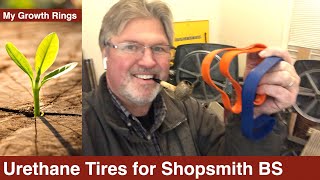 Installing 2 Brands of Urethane Bandsaw Tires on a Shopsmith Bandsaw Sous Vide Everything [upl. by Ycak]