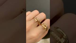 Two Different Juste un Clou Rings Which One Do You Like [upl. by Malda]