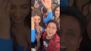 Rom Rom Song with rukmini maitra  Pooja Sawant  Vidyut Jammwa Crakk  behind the scenes romrom [upl. by Addam]