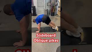 Slideboard oblique pikes [upl. by Aura]