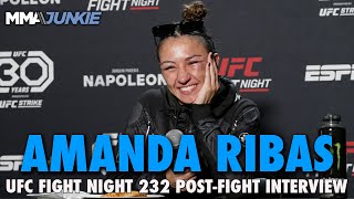 Amanda Ribas Calls For UFC 300 Fight Against Top Six Strawweight  UFC Fight Night 232 [upl. by Emoreg252]