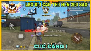 FREE FIRE  K1 Shine Leo Đại Cao Thủ Hơn 200 Sao Bắn Cực Căng [upl. by Fredel]