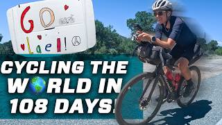 Lael Wilcoxs RECORD Breaking Ride Around THE WORLD 🌏 [upl. by Yrro]