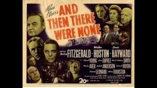 And Then There Were None 1945 AGATHA CHRISTIE  Pt 4 of 4 [upl. by Herbie]