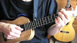 EZ Ukulele Fingerpicking Blues Lesson  Free TAB [upl. by Hodge]