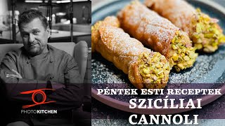 Mitől szicíliai cannoli a szicíliai cannoli  A PhotoKitchenben Anger Zsolt válaszol [upl. by Beane]