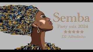 Dj Alfredinho  Sembas e Kizombas da Banda 100 Angolano party mix 2024 [upl. by Zared]