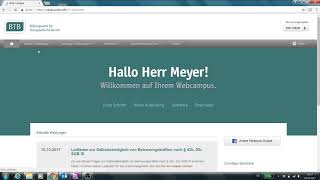 BTB Webcampus Schritt 5  Forum Verzeichnis Facebook Gruppe [upl. by Aiuoqes579]