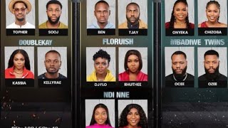 Meet the Dynamic Duos Full List of BBNaija Season 9 Housemates Revealed 🔥quot [upl. by Pegeen895]