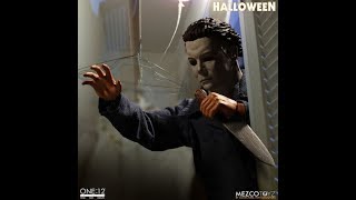 MEZCO One 12 HALLOWEEN Michael Myers Action Figure Unboxing amp Review [upl. by Caesaria]