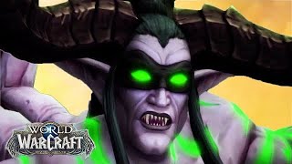 Arthas Kills Illidan amp Becomes The Lich King  All Cinematics in ORDER World of Warcraft Lore [upl. by Eessac]