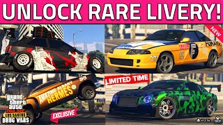 How To Get NEW RARE Secret Livery Limited Time GTA 5 Online Hidden Street Samurai amp Albany Livery [upl. by Lawtun]