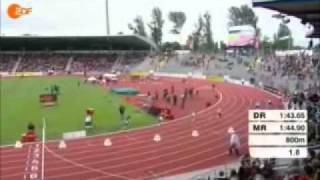 Deutsche Leichtathletik Meisterschaften 2011 800m Kassel [upl. by Ecissej]