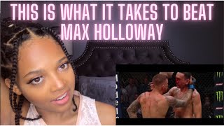 Reacting to Max Holloway vs Dustin Poirier  Taro [upl. by Zippora]