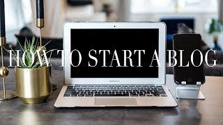 The Blogger Series  Part 1 I How To Start A Blog [upl. by Lleynad]