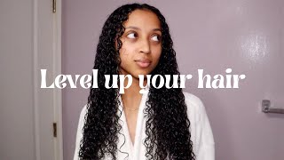 CURLY HAIR TIPS that changed my life  Hair growth Juicy curls amp transform your curls [upl. by Temple]