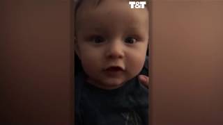 Baby Refuses To Say Mama  Insists On Saying Dada [upl. by Honna]