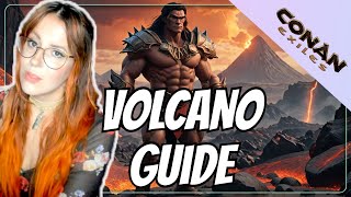 Conan Exiles Volcano Secrets You Wish You Knew  Beginners Guide [upl. by Gittle]