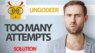 How To Fix LingoDeer App Too Many Attempts Error  Step By Step [upl. by Federico100]