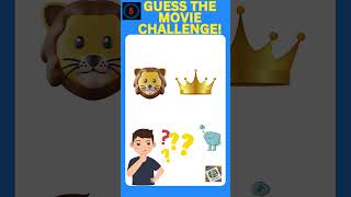 Emoji Movie Titles Challenge Guess the Movie [upl. by Ecnerwaled511]