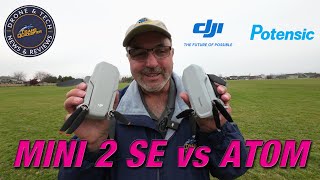 Potensic Atom vs DJI Mini 2 SE  Drone Shootout Comparison [upl. by Lura]