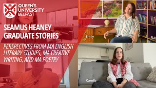 Seamus Heaney Centre  Graduate Stories  Part 2 [upl. by Egag]