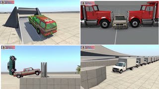 ⚠️CARS VS MULTIPLE CHALLENGE🤯कारें VS बहुविध चुनौतीBEAMNG trending trendingvideo viralvideo [upl. by Shurlock]