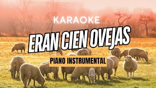 Eran cien ovejasKaraoke Tono bajo Pista Instrumental con letra [upl. by Heiner86]