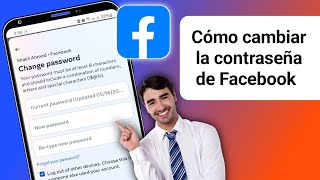 Cómo cambiar la contraseña de Facebook  Cambia tu contraseña de Facebook2024 [upl. by Rramo]