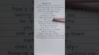 Halsey  Without Me Lyrics REQUESTED halsey shorts shortsfeed youtubeshorts [upl. by Mag249]