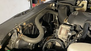 Installing electric fans on my Chevy 1500 [upl. by Yanffit786]