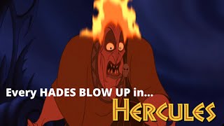 Every Hades Blow Up in HERCULES [upl. by Edrock]