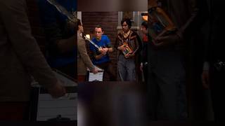 The Big Bang Theory  Leonard and Penny  Sheldon None Shall Pass shorts tbbt tv [upl. by Erehpotsirhc]