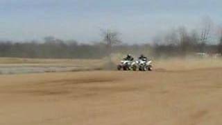 LTR450 vs Raptor 700r [upl. by Enywad349]