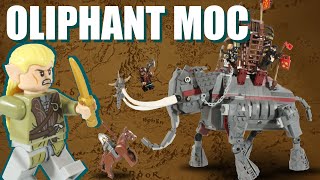 How to build LEGO Oliphant Lord of the Rings [upl. by Hcelemile14]