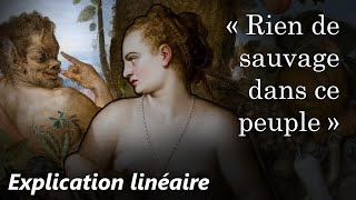 MONTAIGNE 🔎 Je ne trouve rien de sauvage Analyse fil du texte Les Essais Des Cannibales I31 [upl. by Annaohj]