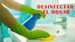 DESINFECTANTES PARA EL HOGAR DISINFECTANTS FOR HOME [upl. by Oer419]