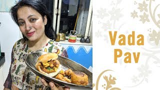 Vada Pav Recipe  Tasty and Easy  Samta Sagar [upl. by Lamrert72]