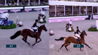 Edwina TopsAlexander vs McLain Ward for the LGCT GP of Miami Beach 2016 [upl. by Nabla780]