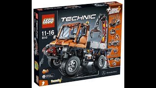 Lego Technic Unimog set 8110 review [upl. by Canice658]