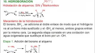 Hidroboración de Alquenos [upl. by Avelin441]